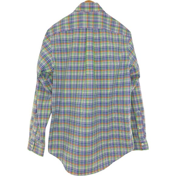 Ralph Lauren Cotton Academia Preppy Office Colorful LS Button Down Men's Sz S - Picture 3 of 8